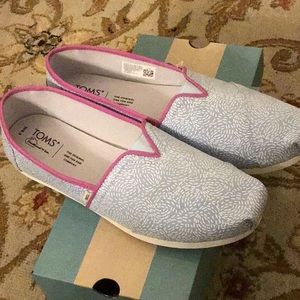 TOM'S Summer sparks  alpargata 9.5